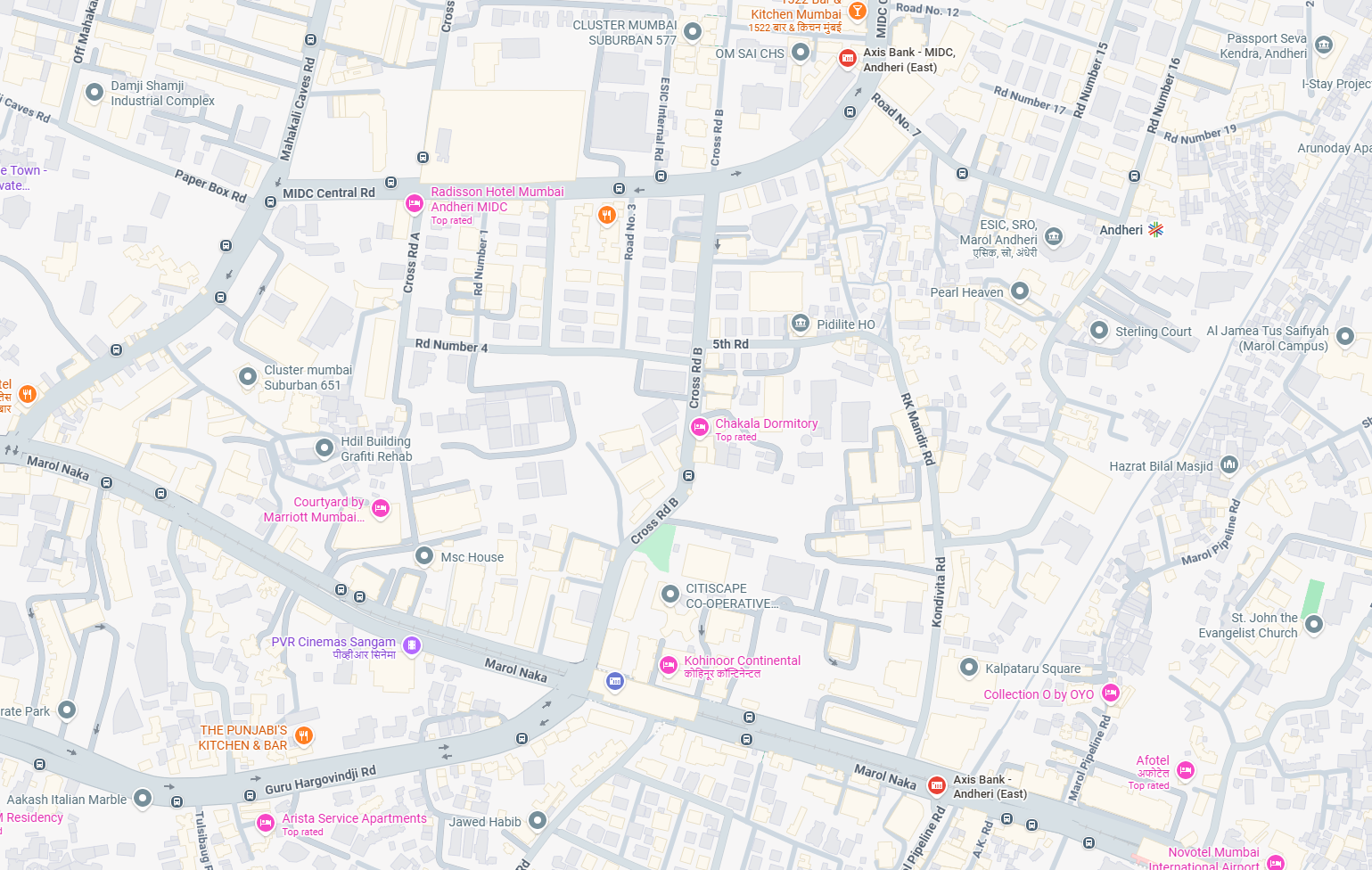TRANSINDIA GMD Location Map